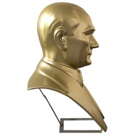 Atatürk Büstü 70 cm Arkası Açık